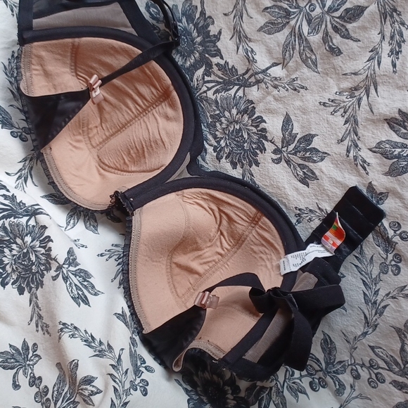 2 Black Shelf Bras 32G -Parfait by Affinitas - Picture 6 of 8
